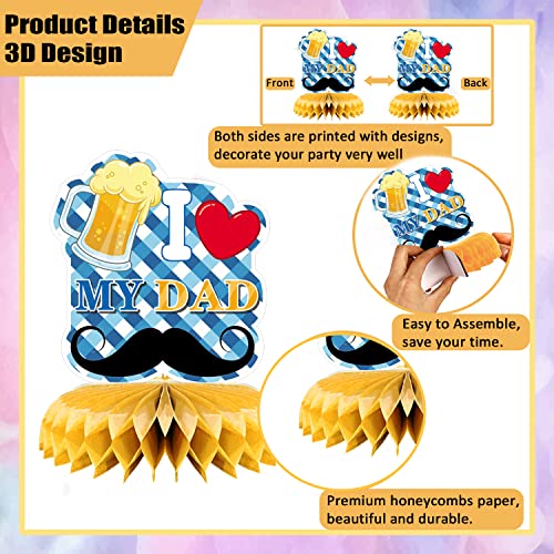 Fathers Day Decorations Fathers Day Table Centerpiece Fathers Day Centerpiece For Dad Party Decorations Fathers Day Party Decorations,9 Pcs #TOP4