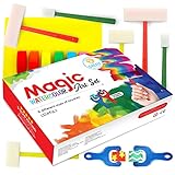 Watercolor Paint Magic Art Set - Painting Kit for Kids Art Supplies for Kids 6-8 The Rainbow Art...