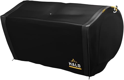 Miniatura 8 de HALO Paquete de parrilla de pellets con batería recargable Prime 300 con tapa y batería