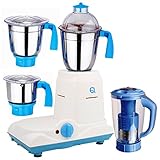 babamarin Sunmeet Baba 600W Mixer Grinder (Blue, 3 Jar) Price in India