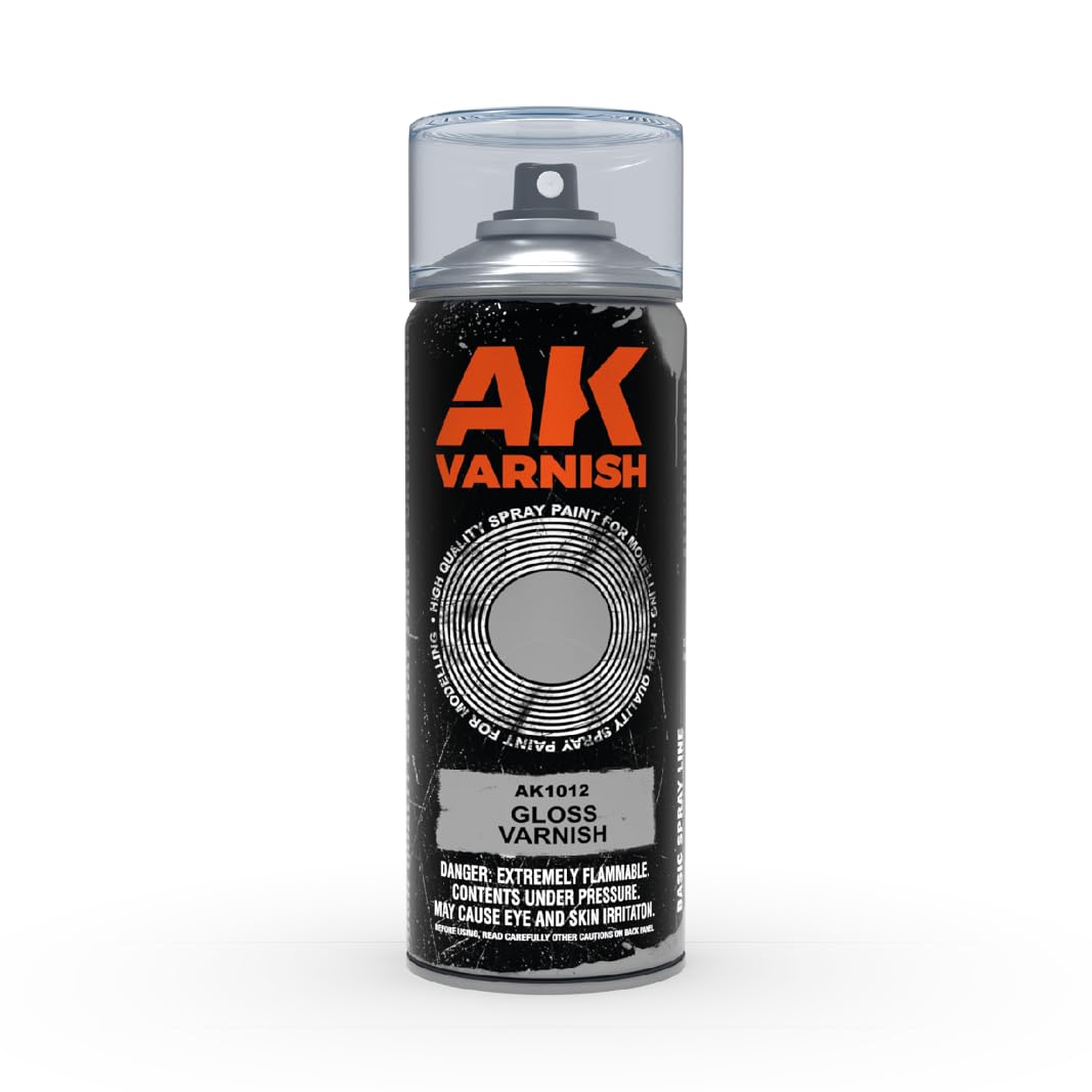 Ak Interactive 400Ml Gloss Varnish Spray Can # 1012