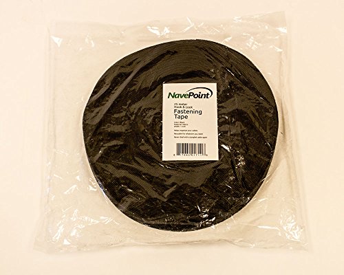 Navepoint 1 Inch Roll Hook And Loop Reusable Cable Ties Wraps Straps - 25M 82Ft #TOP4