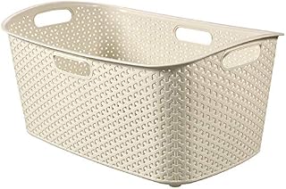 Curver 00745-885-00 "My Style" Clothes Basket, Cream, 60 x 39 x 28 cm