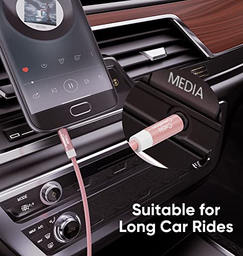 Image of CableCreation 3.5mm Aux Cord [2-Pack], Premium 3.5mm Auxiliary Audio Cable [6ft /1.8m] Aux Cable Compatible with Headphones, iPhones, iPads, Home /Car Stereos and More