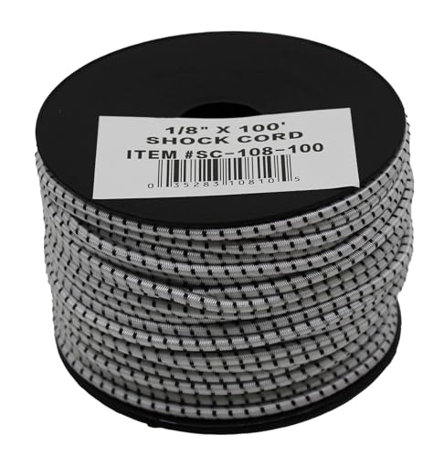 T.W Evans Cordage SC-108-100 1/8-Inch by 100-Feet Elastic Bungee Shock Cord by T.W . Evans Cordage Co. - Used condition - US$10.40