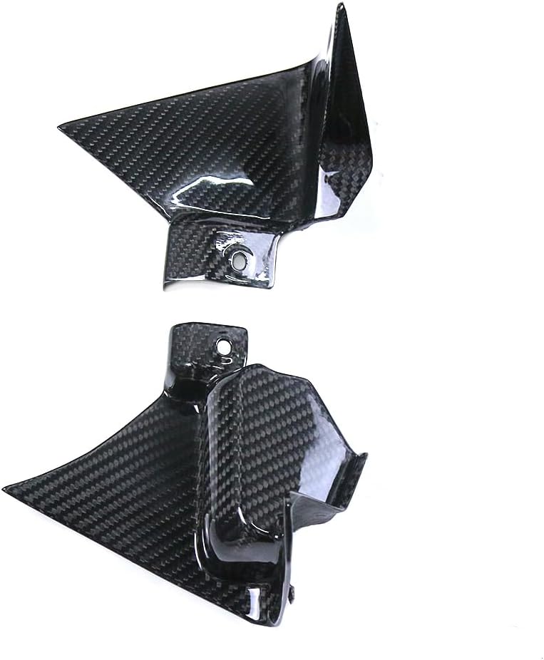 Premium Carbon Fiber Dashboard Side Trims for Yamaha YZF-R1 2020-2025, High Glossy Twill Motorcycle Interior Decorative Panels (Dashboard Side Trims (R1 2020-2025)