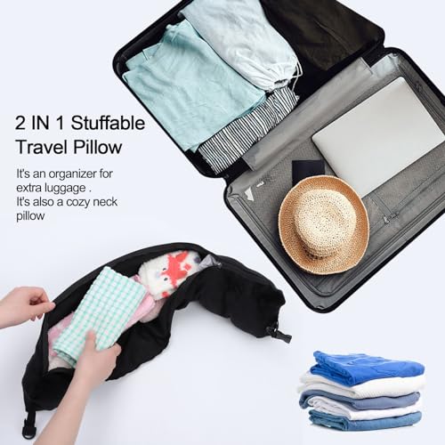 Set 2 Almohadas de Viaje Ajustables para Cuello miniatura 3