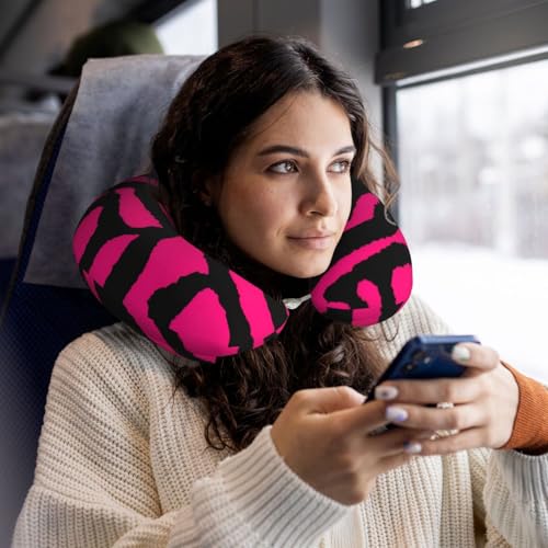 Almohada de poliéster para cuello tamaño único negra miniatura 6