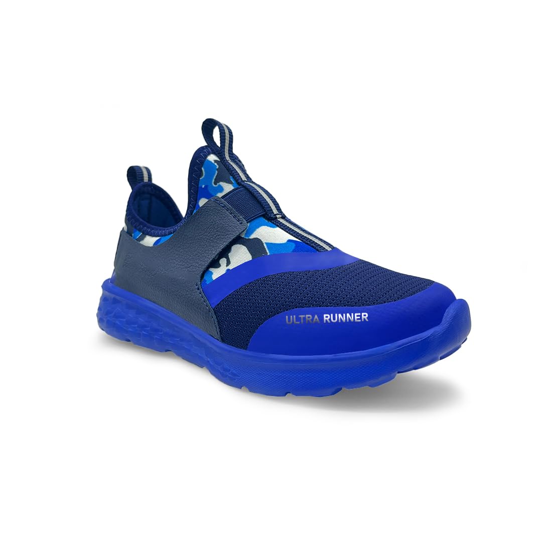 KazarMax Kids Boys Royal Blue Navy Camo Ultra Runner Shoes - 11 Kids UK (B0BRNLMXDG) Amazon Price History, Amazon Price Tracker