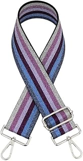 1 correa ajustable para el hombro, ancho de 5 cm, correa de bolsillo de 75 – 130 cm, correa de repuesto, correa de hombro para hombre y mujer, color negro