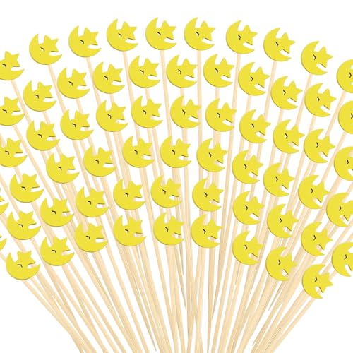 50% Off 200 Pcs Eid Mubarak Holiday Cocktail Toothpicks