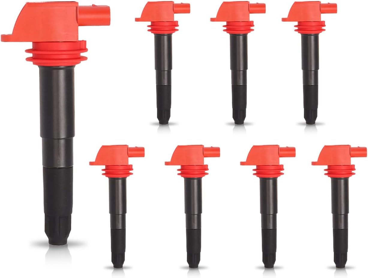 ENA Set of 8 Ignition Coil Pack Compatible with Porsche 2008 2009-2018 Cayenne 4.8L, 2011 2012 2013 2014 2015 2016 Panamera 3.6L V6, 2010-2016 Panamera 4.8 V8 Coils Replacement for UF660 C1793