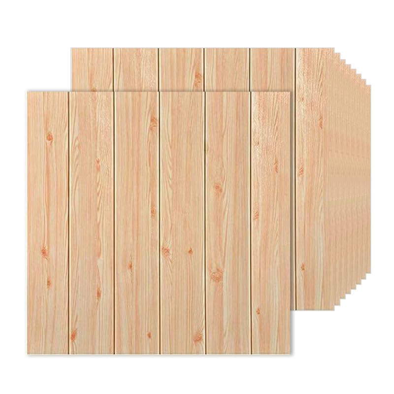 WOPIX 3D Foam Wallpaper Wall Panels Wooden Self-Adhesive Waterproof PE Foam, Ceiling Wallpaper for Bedroom Furniture, 57.5 Sq.Ft Peel and Stick 3D Wooden| 70cmX70cm LightWooden_Wallpaer_5 (B0DG97VK1M) Amazon Price History, Amazon Price Tracker