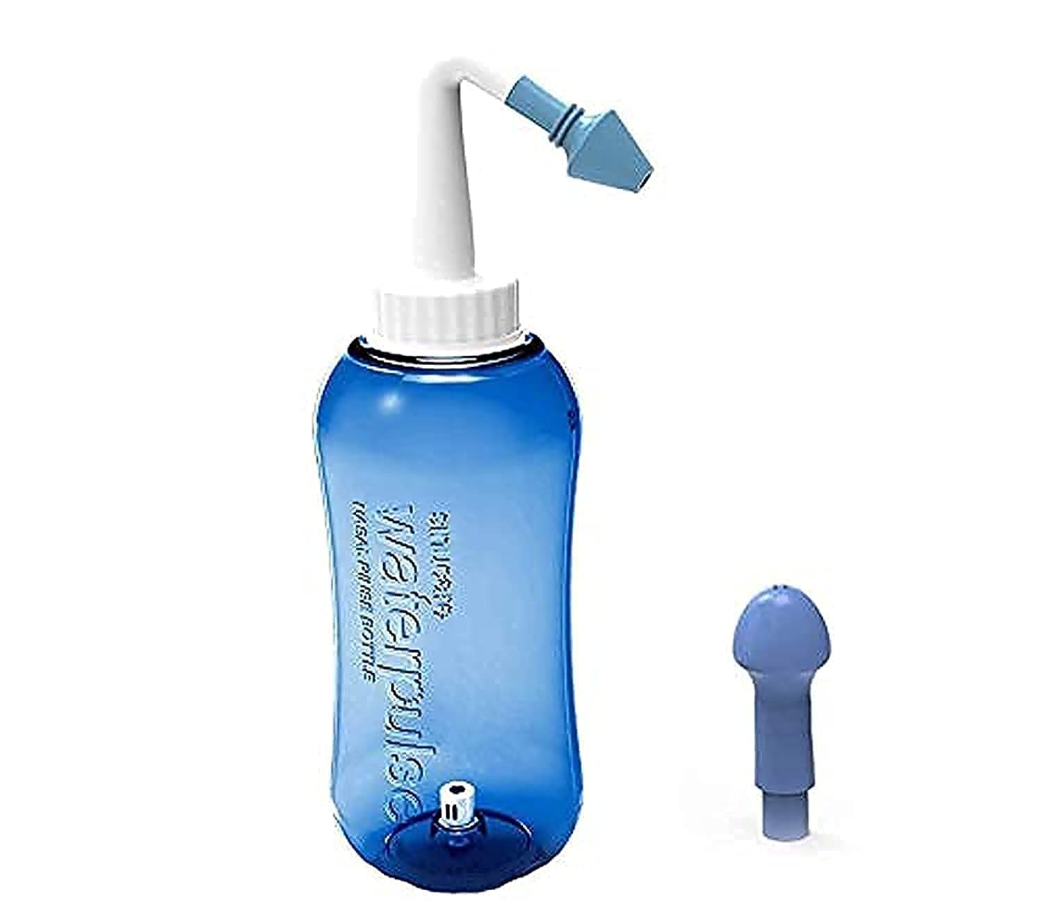 SooFam Neti Pot Sinus Rinse Bottle - 300ml Nasal Wash Bottle Nose Allergy Cleaner Pressure Nasal Irrigation System for Adult & Kid Nasal Care BPA Free