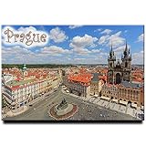 Prague Fridge Magnet Czech Republic Travel Souvenir