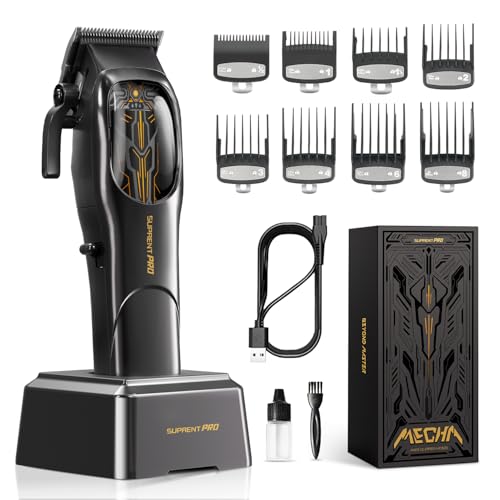 Tondeuse à cheveux homme SUPRENT pour dégradé propre et cheveux épais