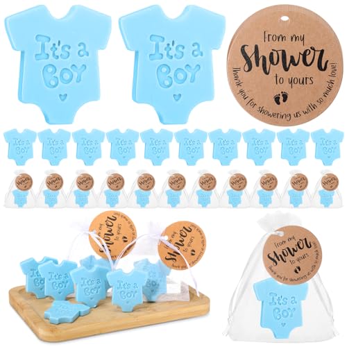 La mejor comparación de Organza Perfume los mejores 5. 38 Swiffen - Juego de 50 jabones perfumados hechos a mano para niños y niñas, con etiquetas de agradecimiento y bolsas de organza para la ducha, regalos de fiesta de revelación de...