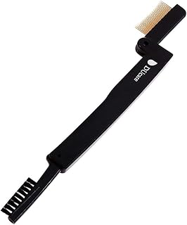 DUcare Eyelash Comb Separator Eyelashes Eyebrow Mascara Brush Applicator Eyelash Definer With Comb Cover Cosmetic Brushes ...