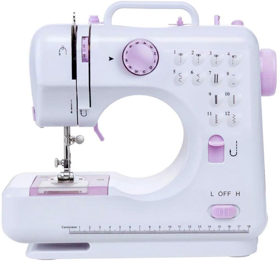 Outbit Mini Nähmaschine für Anfänger 12 Stiche Haushalt Doppelfaden...