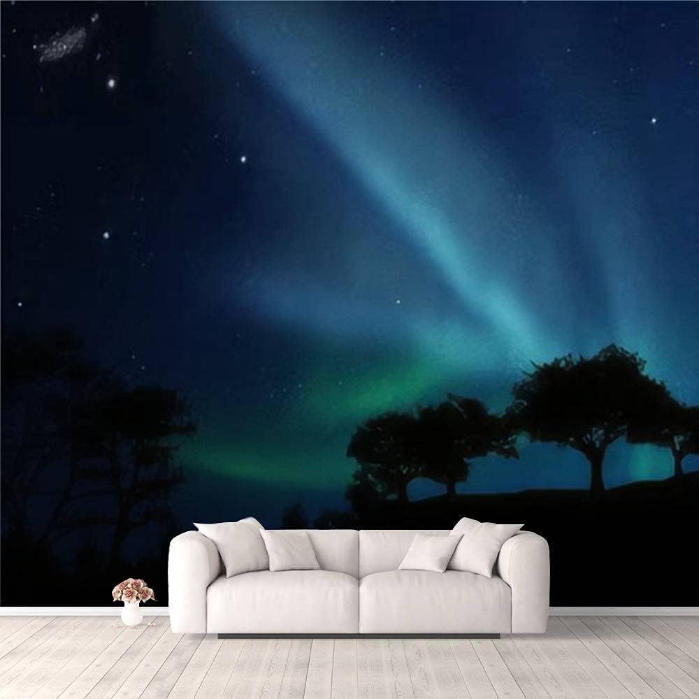 Papier peint mural 3D effet paysage 350x256 cm - Poster panoramique haut de gamme pour bureau