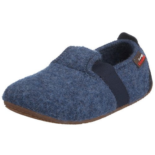 Living Kitzbühel Kinder-Unisex T-Modell unifarben Hausschuhe, Jeans