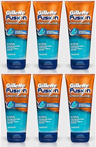 Preisvergleich Produktbild Gillette Fusion Proglide Rasiergel, klar, 175 ml, 6 Stück