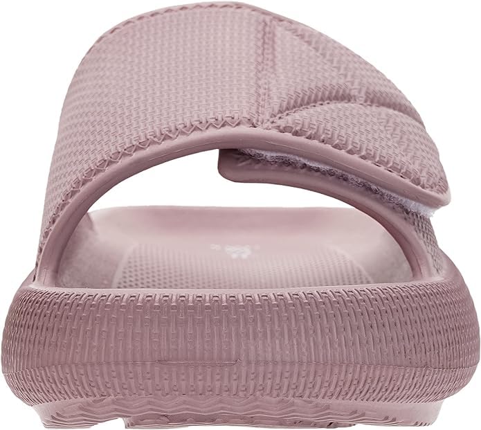 Image of Joomra Slides for Women and Men Adjustable Pillow Slippers Diabetic Sandals | Thick 1.7 inch Cushioned Sole, Deep Heel Cup, Recovery Sandals Ideal for pool, beach, bath, travel, home, Indoor, outdoor