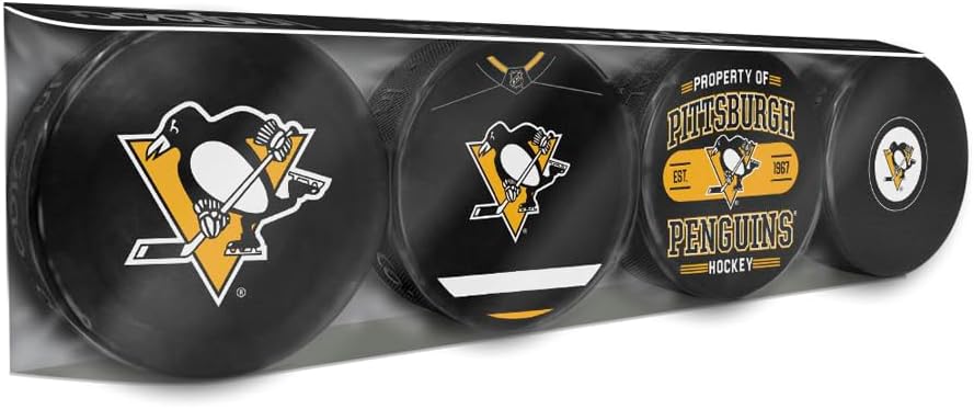 NHL 4-Pack Hockey Puck Collector's Set