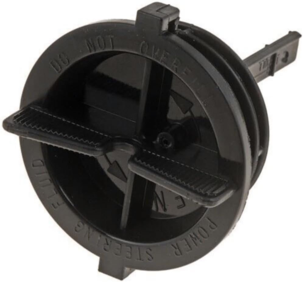 Power Steering Reservoir Cap Country for F150 80-96,for F250 80-99 & SuperDuty 99-03,for F350 80-97 & SuperDuty 99-03,for Explorer 91-95,for E350 Econoline 90-91 Truck (Plastic) Black