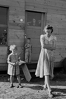 Young mother twenty five says Next year well be painted and have a lawn and flowers Rural shack town near Klamath Falls Oregon Poster Print by Dorothea Lange (18 x 24)