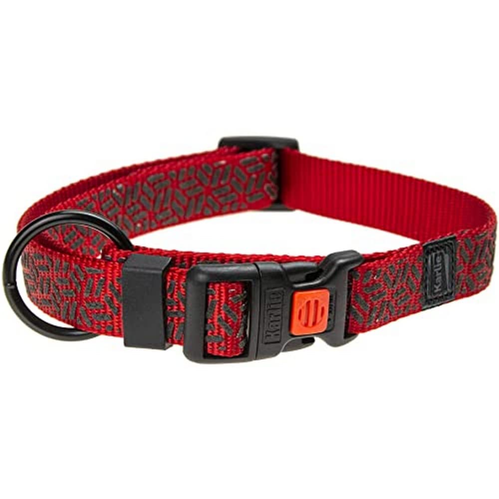 Karlie Art Sportiv Plus Adjustable Collar with Printed Motif Mix and Match L 45-65 cm W 25 mm Graphic