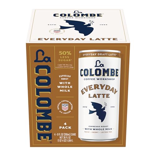 La Colombe, Latte Draft Original, 4 Pack, 9 Fl Oz