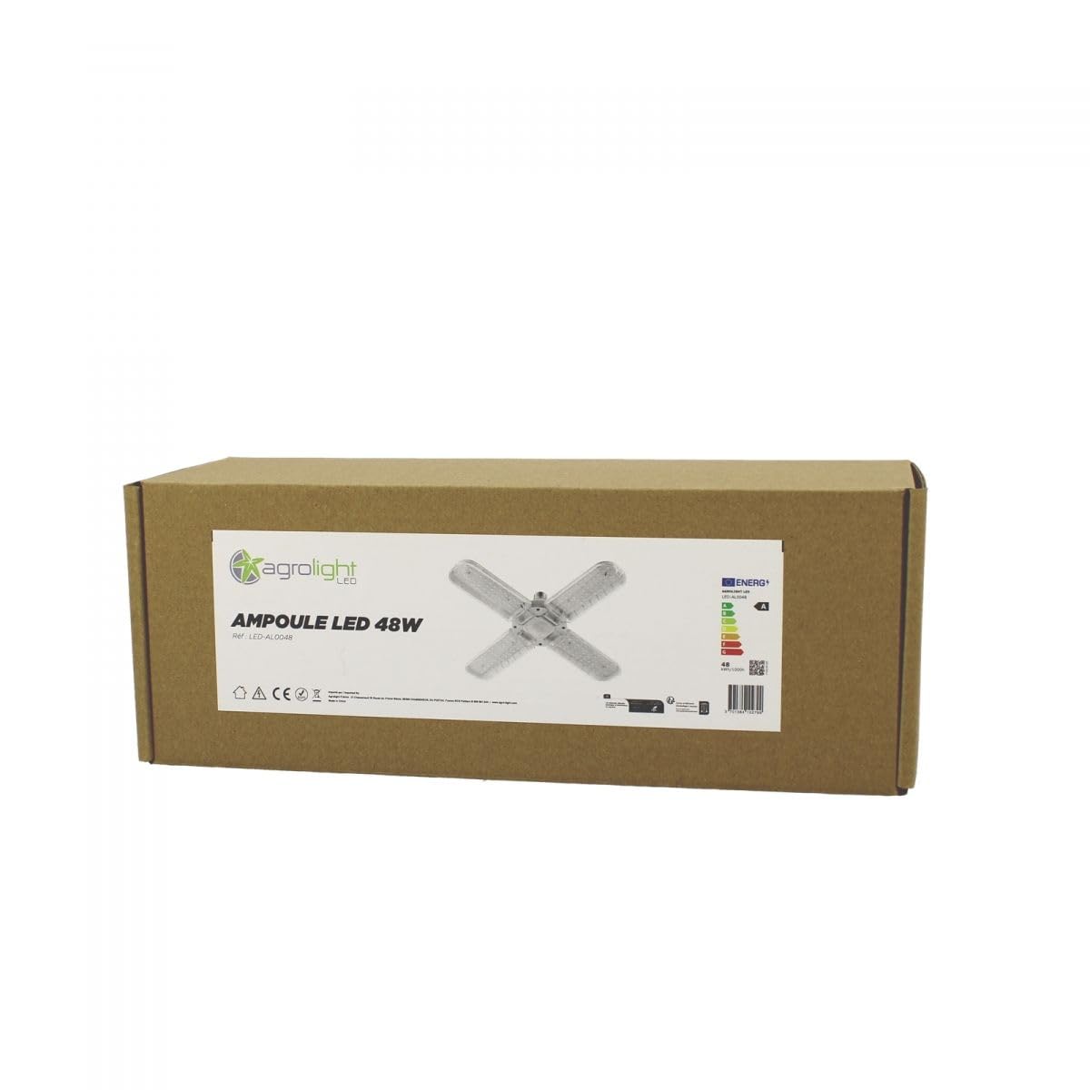 Ampoule LED 48W Culot E27 4 Branches – Croissance et Floraison Intérieur