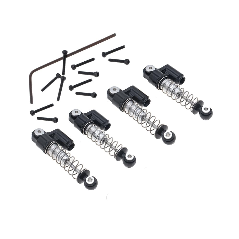 Aluminum Suspension Shock Absorber Set Assembled for 1/24 Axial SCX24 AXI90081 AXI00001 AXI00002 AXI00004 RC Crawler Car