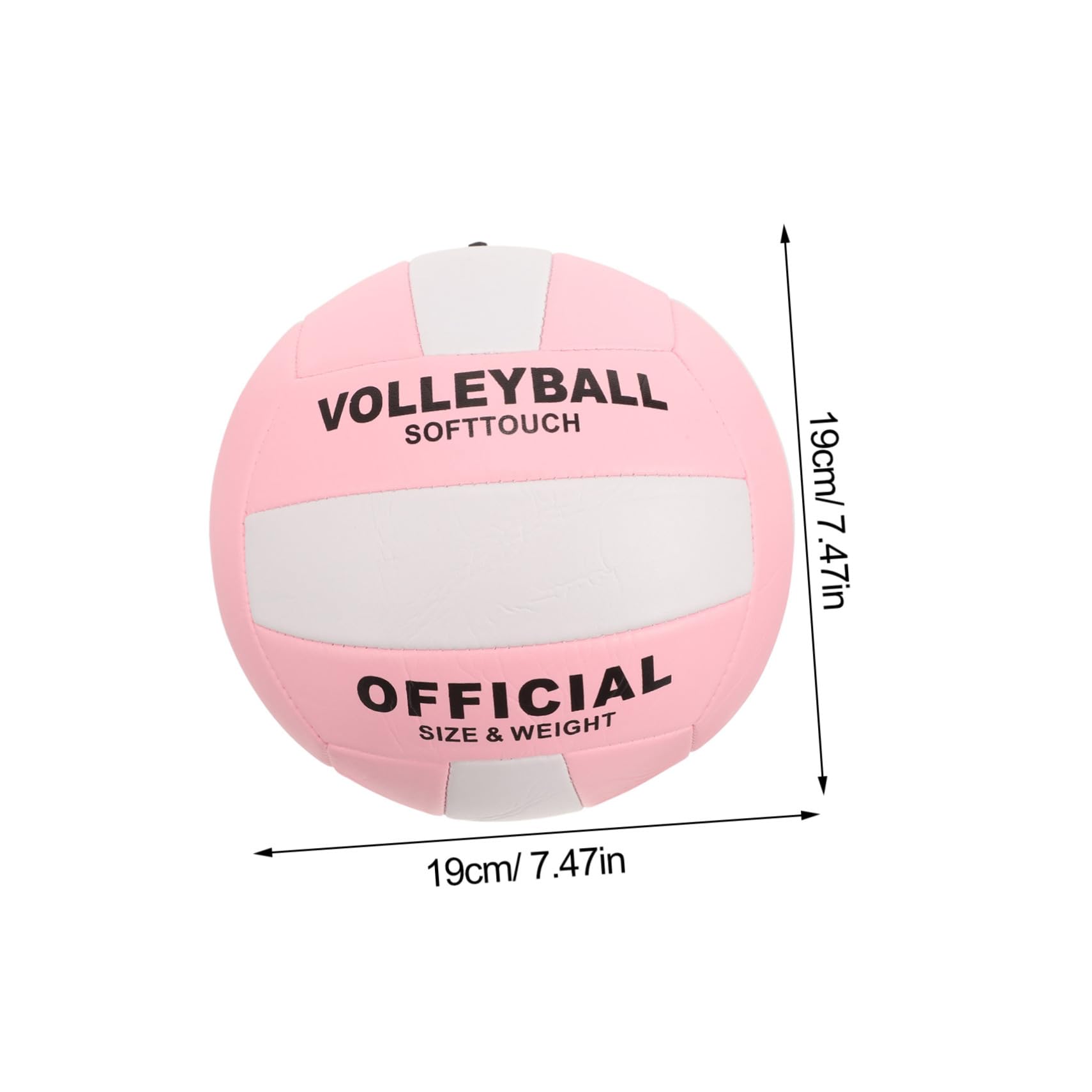 BESTonZON Volleyball Practice Equipment Soft Sports Ball Official Size Beach Playing Ball Training Volleyball