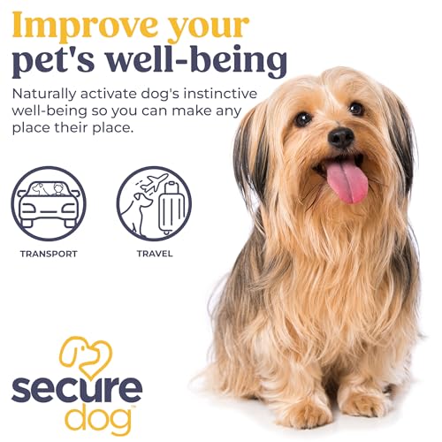 Image of SIGNS SecureDog Transport, Water Based Calming Travel Spray, Naturally Supports Calm and Wellbeing Helping Relieve Any Feeling of Anxiety or Stress