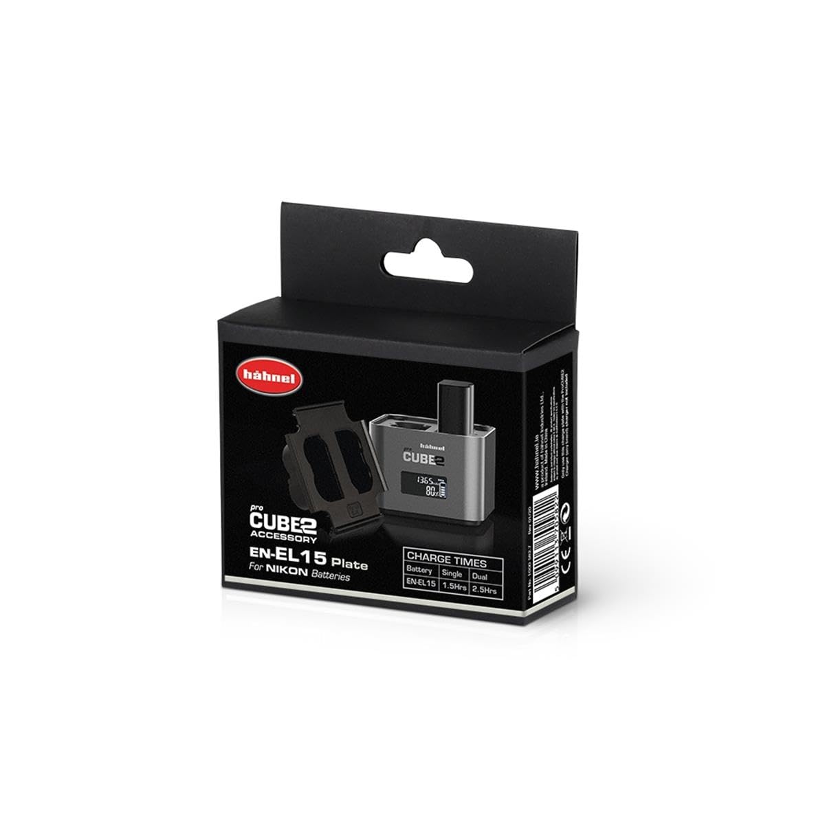 Hahnel Procube 2 & 3 - Plate For Nikon El15 Battery