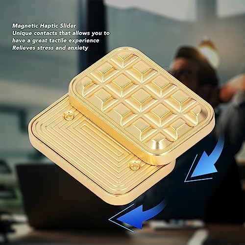 Blocos de construção, deslizantes hápticos, ergonômico, alívio de estresse, háptico de metal para vi