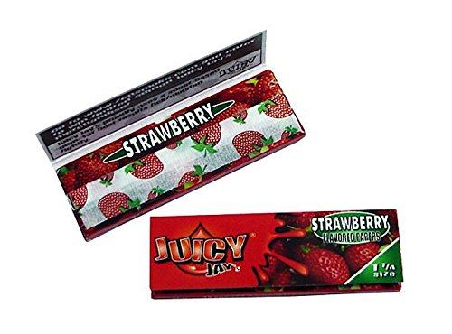 Juicy Jay's Strawberry Flavored Rolling Paper by BeWild [Foods]