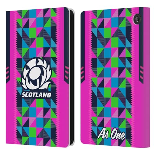 Housse Amazon Fire 7 2022 Écusson Scotland Rugby pour le Quotidien