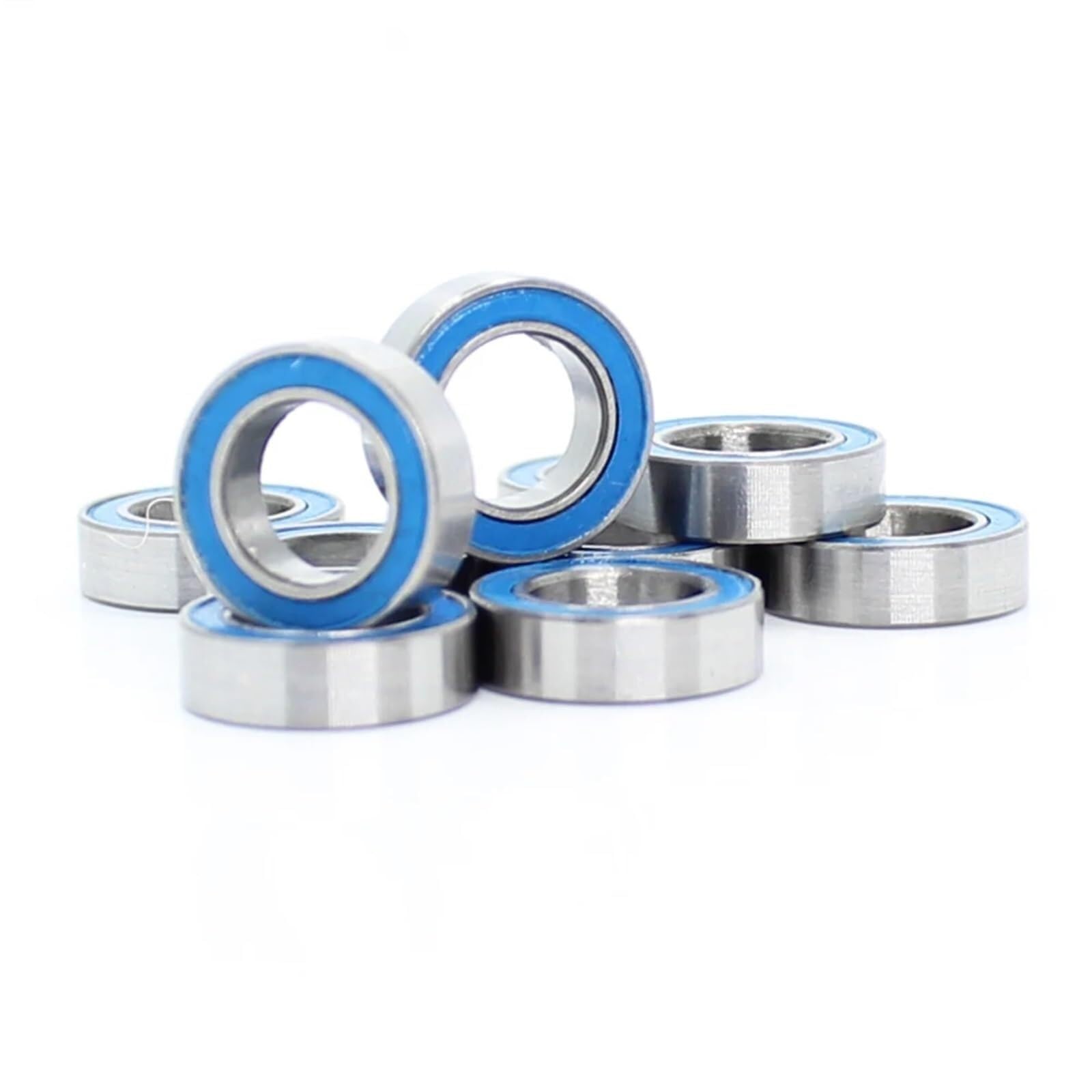 Namiar, Łożysko MR106RS ABEC-3 (10 SZT.) 6 * 10 * 3 mm Miniaturowe łożyska kulkowe MR106-2RS RS MR106 2RS z niebieską uszczelką L-1060DD