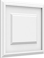 Vista 103 de Ekena Millwork Panel de pared decorativo de 16 pulgadas de ancho x 12 pulgadas de alto x 5/8 pulgadas de alto