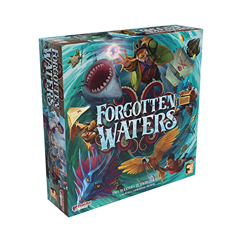 Galápagos, Forgotten Waters, Jogo de Tabuleiro para Amigos, 3 a 7 jogadores, 120-240min