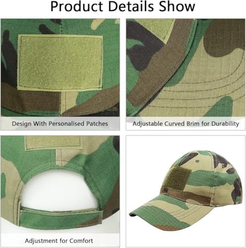 Hodeacc Taktische Maske, Baseballkappen-Set, Verstellbare Halbgesichtsmaske Mit Ohrenschutz, Airsoft-Brille, Augenschutz, Outdoor-Hut für BB/CS-Spiele, 3 Stück