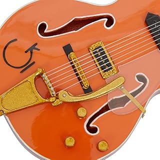 Eddie Cochran Réplique de guitare miniature – Cadeaux musicaux – Ornement fait à la main – Comprend une boîte de… - Les Beatles, Paul McCartney, John Lennon, RIngo Starr, George Harrison Eddie Cochran Réplique de guitare miniature – Cadeaux musicaux – Ornement fait à la main – Comprend une boîte de… – Image 4