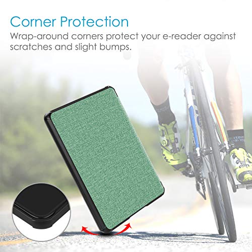 Image of Fintie Slimshell Case for 6 inch Kindle Paperwhite (10th Generation, 2018 Release) - Premium Lightweight PU Leather Cover with Auto Sleep /Wake for Amazon Kindle Paperwhite E-Reader, Sage