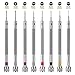 VAKOGAL 8PCS Professional Micro Precision Screwdriver Set 0.6-1.6mm, 8 Extra Replace Blades for Watch, Eyeglasses, Jewelry Work, Electronics Repair