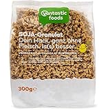 Vantastic foods SOJA GRANULAT Fleischersatz Sojafleisch, 300g - Soja Hackfleisch - Granulat aus Soja - Fleischalternative