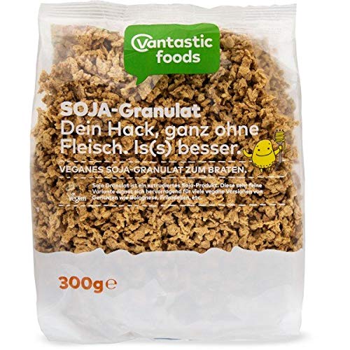 Vantastic Food - Soya Fine Granules - Produit 100% végétalien - 300 Grammes Cover