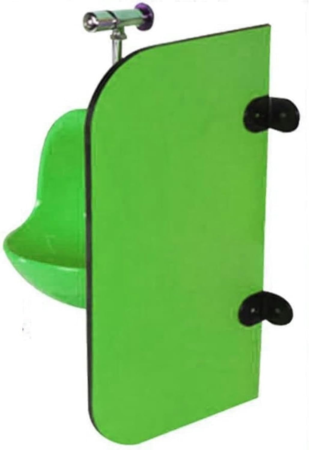 GTHTUHFD Waterproof Urinal Partitionextra Privacy & Protection Baffle For Schools Kindergartens Shopping Malls30X60Cm Toilet Partition Solution,Green-60x80cm